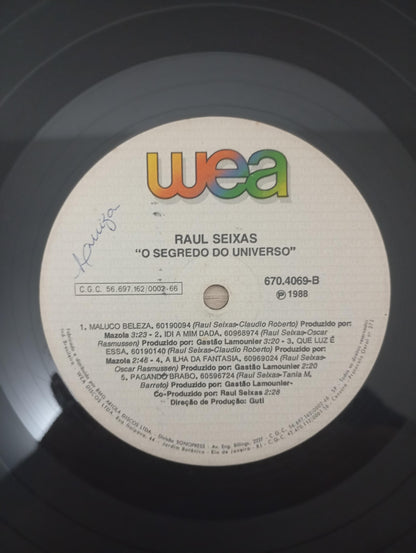 Lp Vinil Raul Seixas O Segredo Do Universo