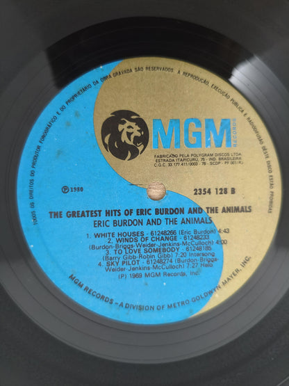 Lp Vinil Eric Burdon & The Animals Greatest Hits
