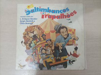 Lp Vinil Luis Bacalov Chico Buarque Saltimbancos Com Encarte