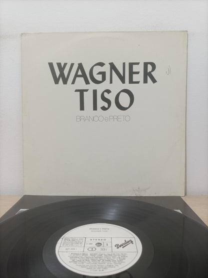 Disco Vinil Branco E Preto Wagner Tiso Com Encarte A