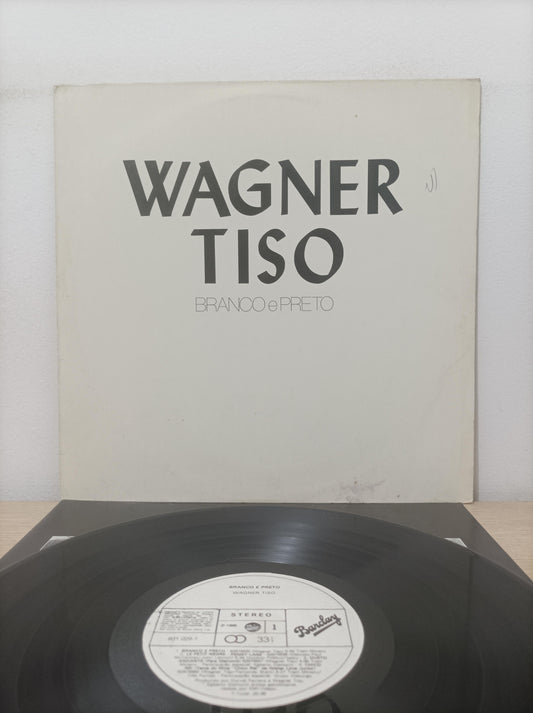 Disco Vinil Branco E Preto Wagner Tiso Com Encarte A