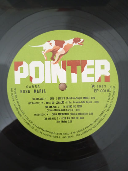 Lp Vinil Rosa Maria Garra Com Encarte