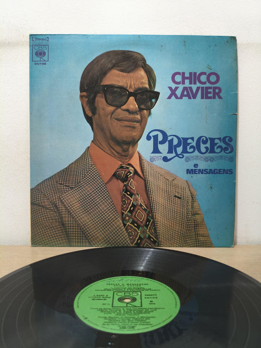 Lp Vinil Chico Xavier Preces E Mensagens