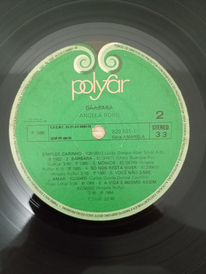 Lp Vinil Angela Ro Ro Barbara