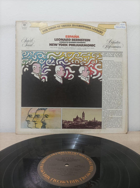 Lp Vinil Leonard Bernstein España Importado