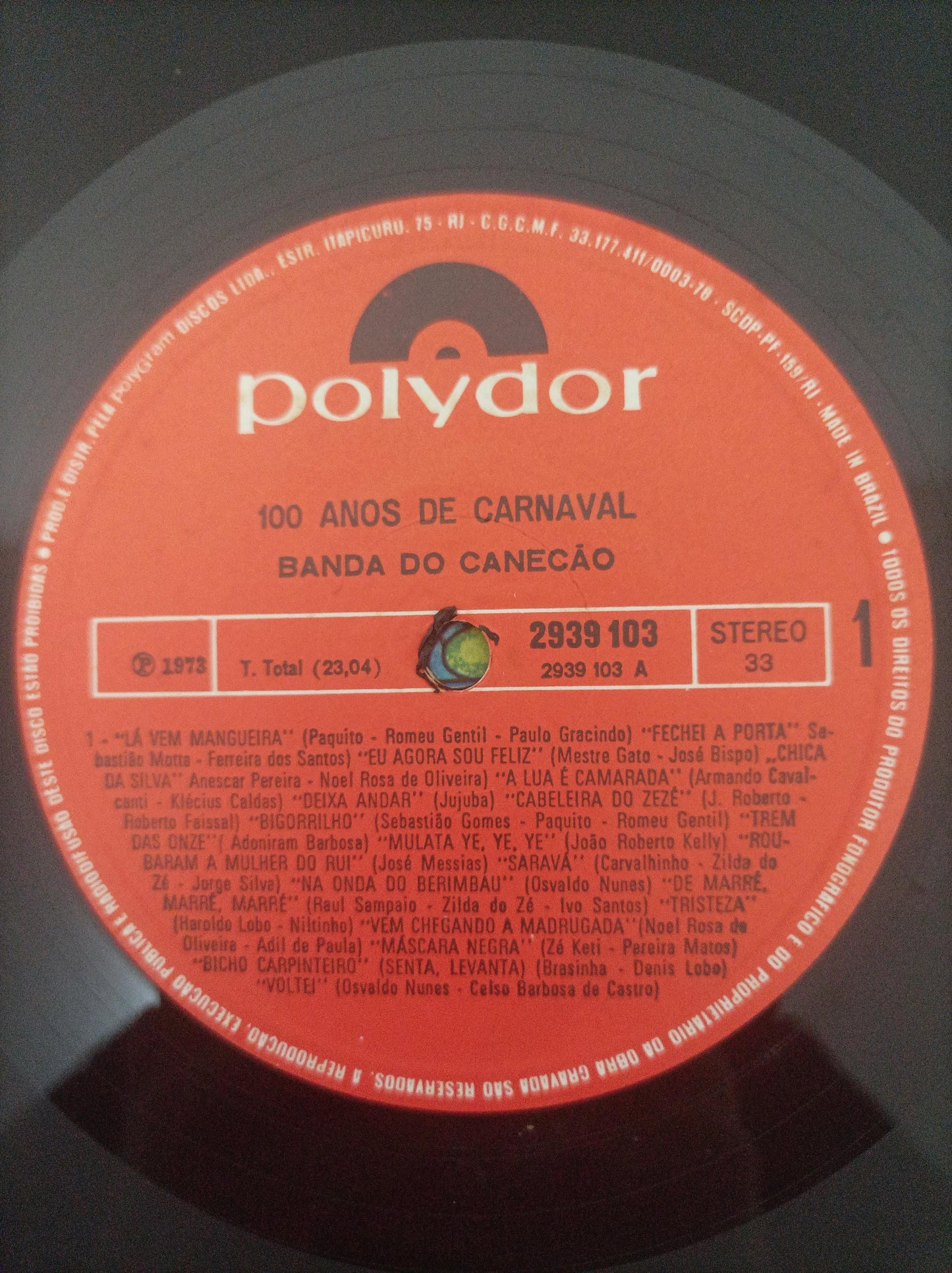Lp Vinil Banda Canecão 100 Anos Carnaval Triplo C/ Encarte