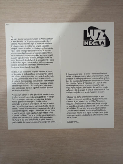 Lp Vinil Luz Negra Nacional Com Encarte