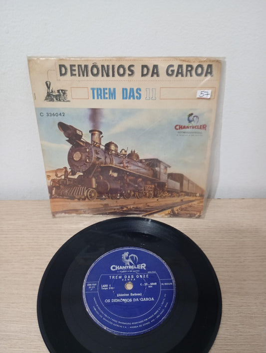 Compacto Vinil Os Demônios Da Garoa Trem Das Onze