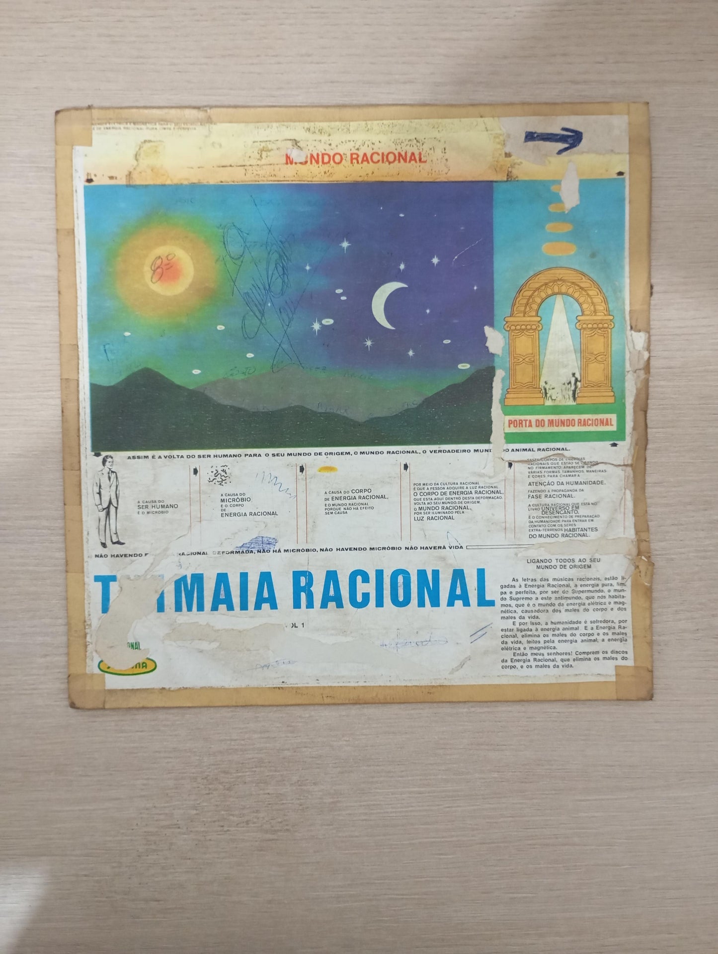 Lp Vinil Tim Maia Racional Vol. 1, Leia
