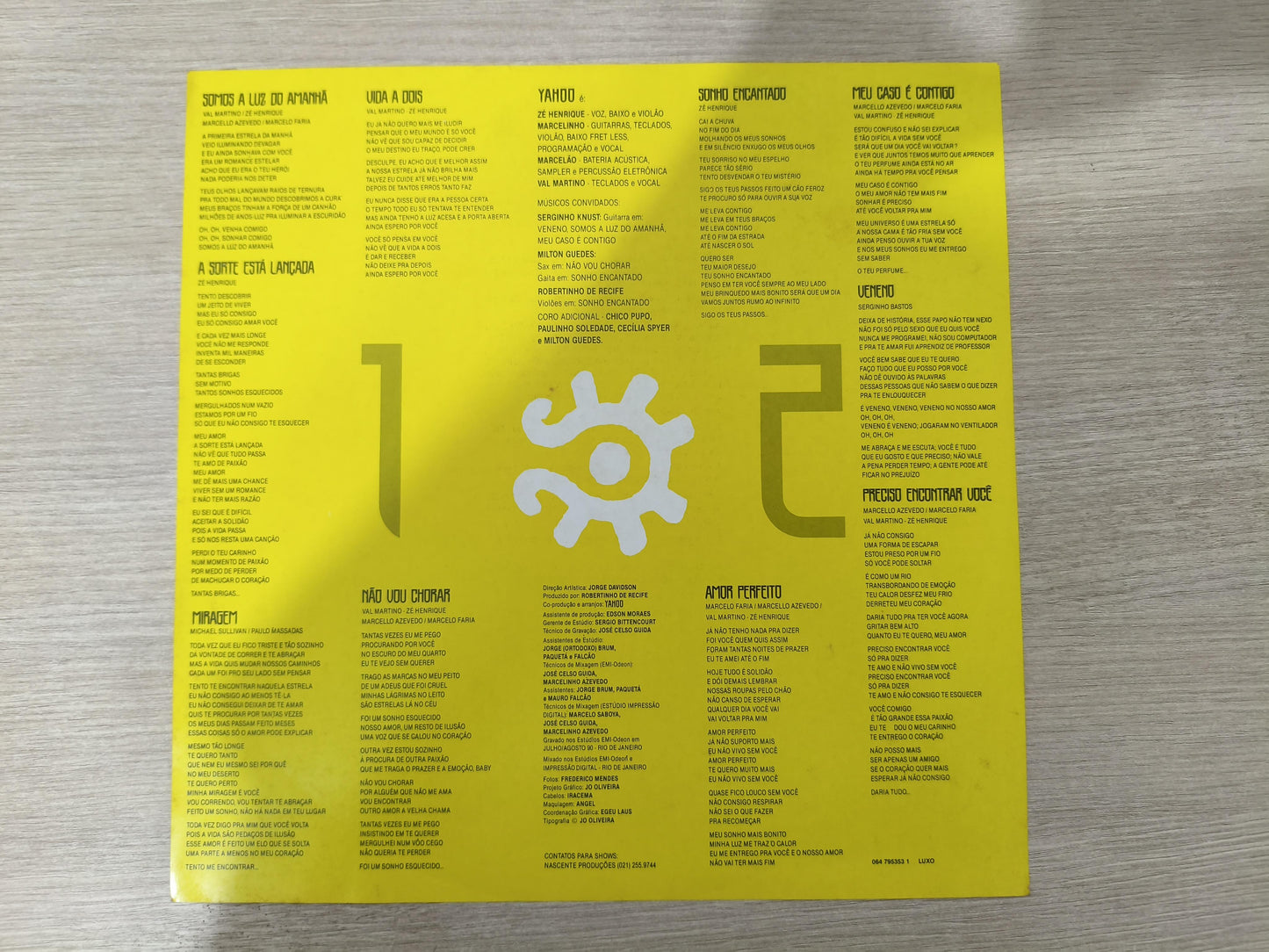 Lp Vinil Yahoo 3 Com Encarte