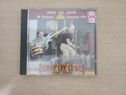 CD Jerry Lee Lewis 18 Original Sun Greatest Hits Importado