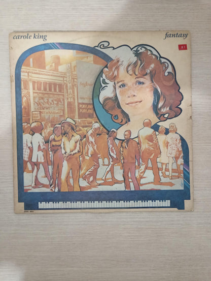 Lp Vinil Carole King Fantasy Com Encarte