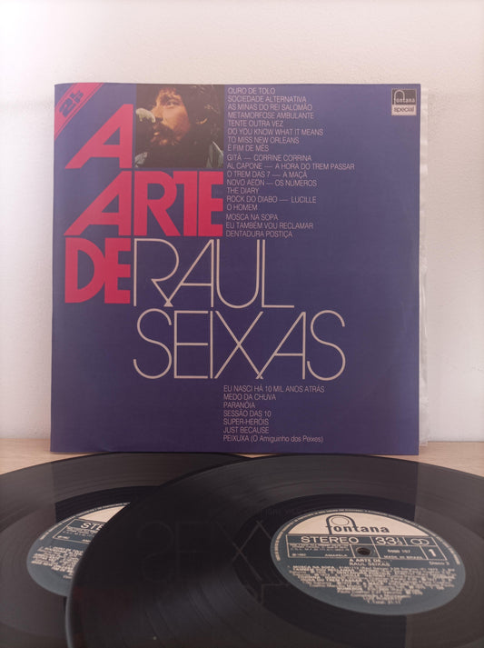 Lp Vinil Raul Seixas A Arte de Duplo