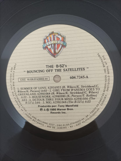 Lp Vinil The B-52's Bouncing Off The Satellites