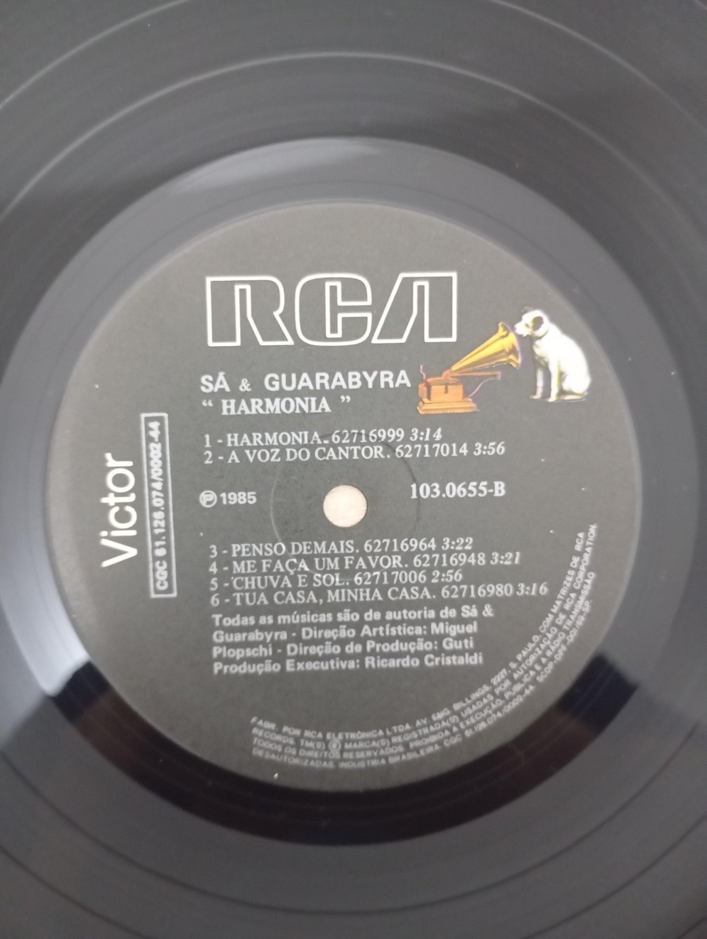 Disco Vinil Harmonia Sá & Guarabyra Com Encarte A
