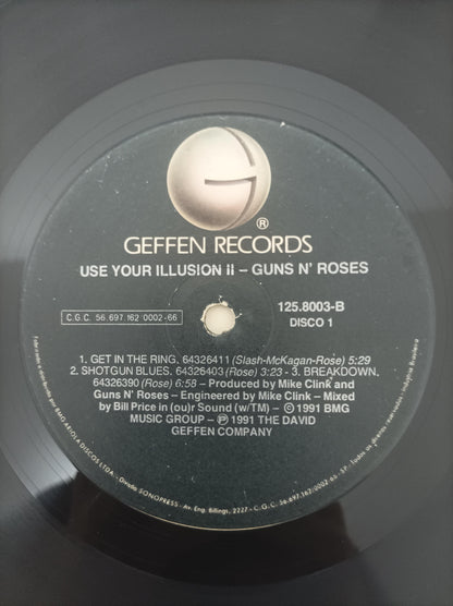 Disco Vinil Use Your Illusion II Guns N Roses Duplo, Leia