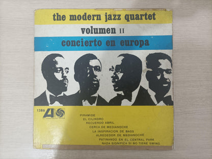 Lp Vinil Modern Jazz Quartet Concierto En Europa 2 Importado