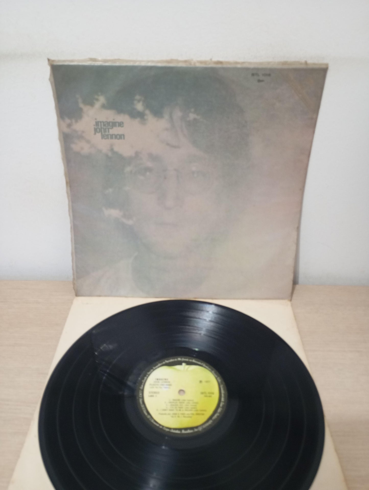 Lp Vinil John Lennon Imagine Com Encarte