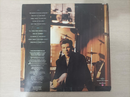 Lp Vinil Rick Astley Hold Me In Your Arms Com Encarte