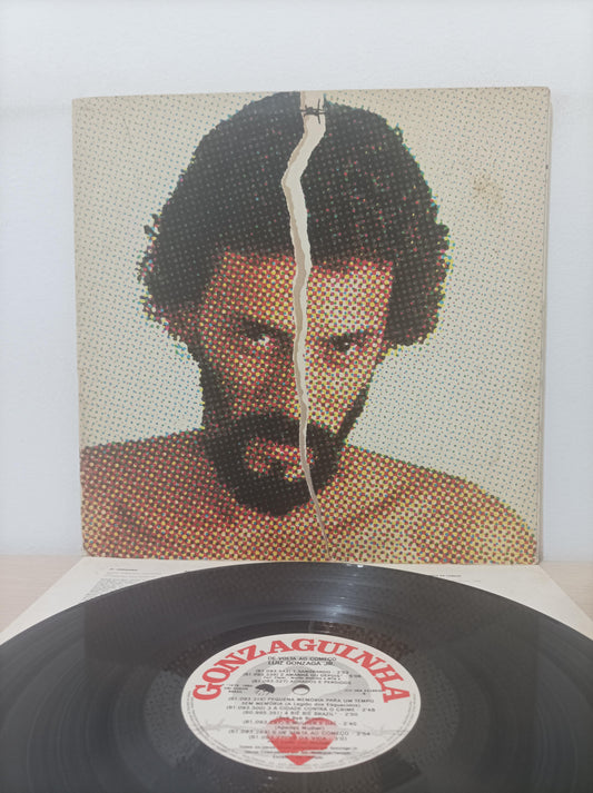 Disco Vinil De Volta Ao Começo Gonzaguinha Com Encarte, Leia