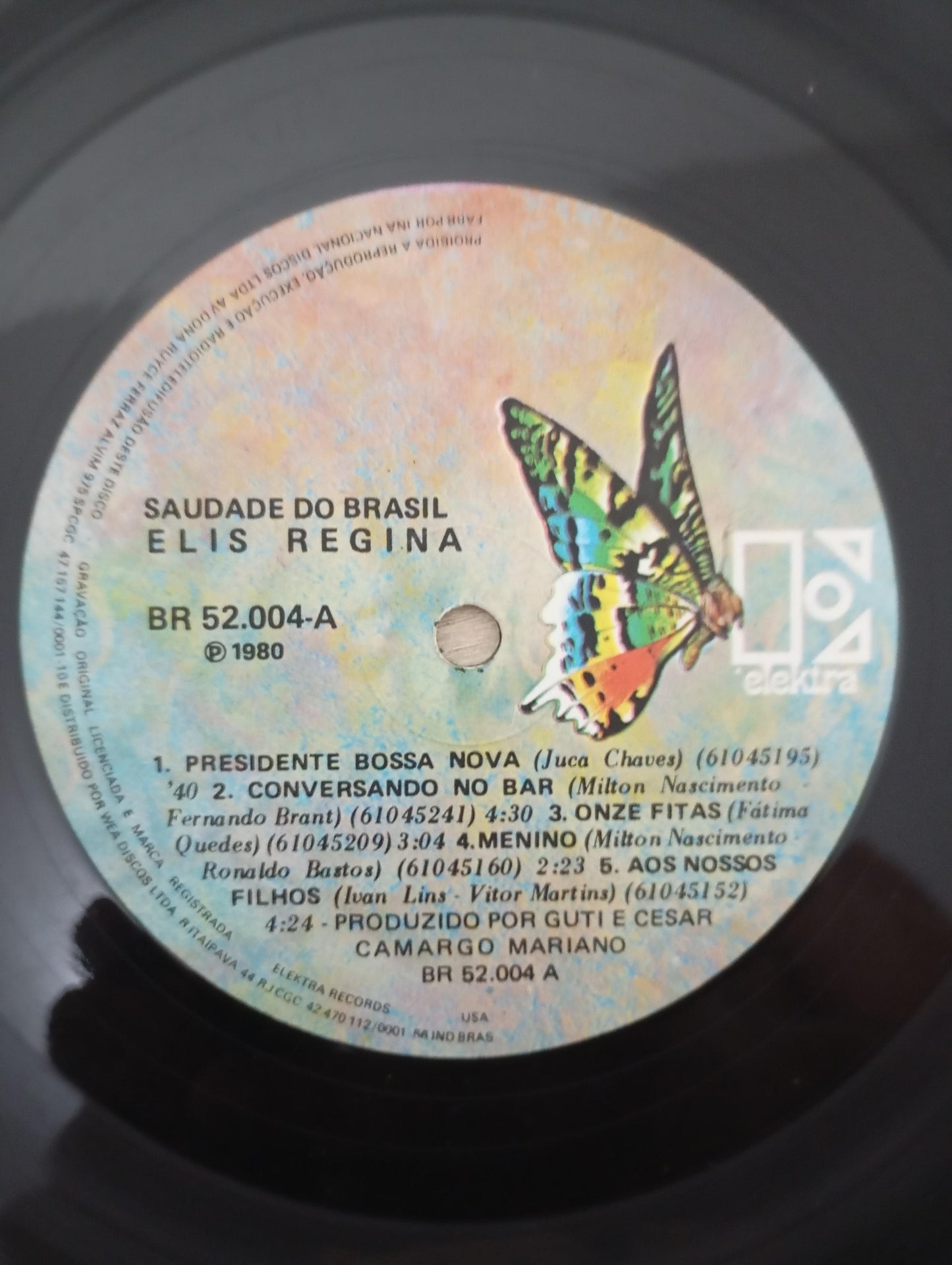 Lp Vinil Box Elis Regina Saudade do Brasil Duplo C Encartes