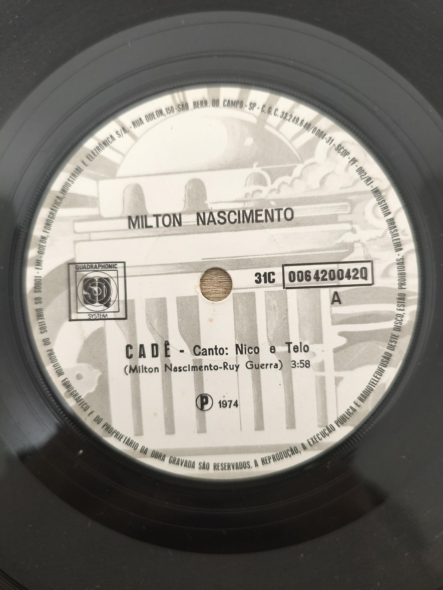 Compacto Vinil Milton Nascimento Cadê