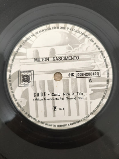 Compacto Vinil Milton Nascimento Cadê