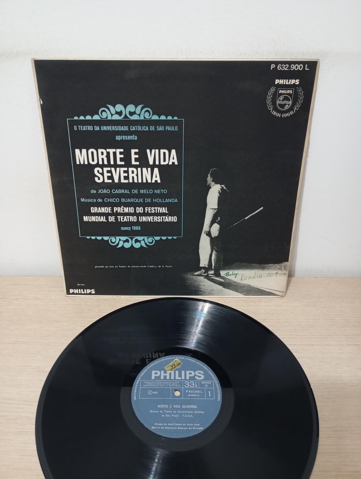 Lp Vinil Chico Buarque Elenco do Tuca Morte E Vida Severina