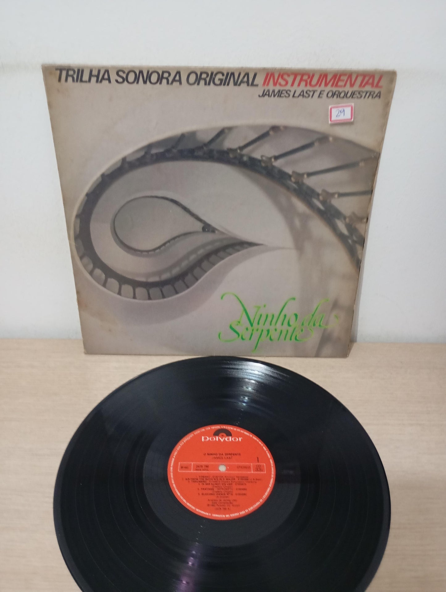 Lp Vinil Ninho da Serpente Trilha Sonora Instrumental