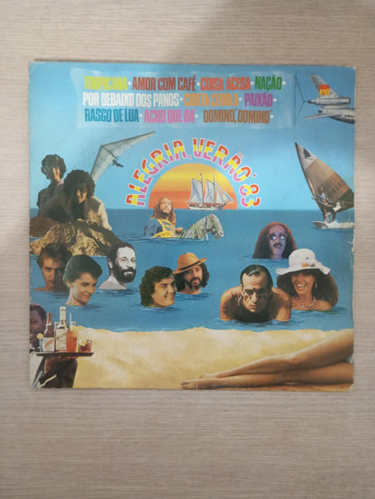 Lp Vinil Alegria, Verão 83
