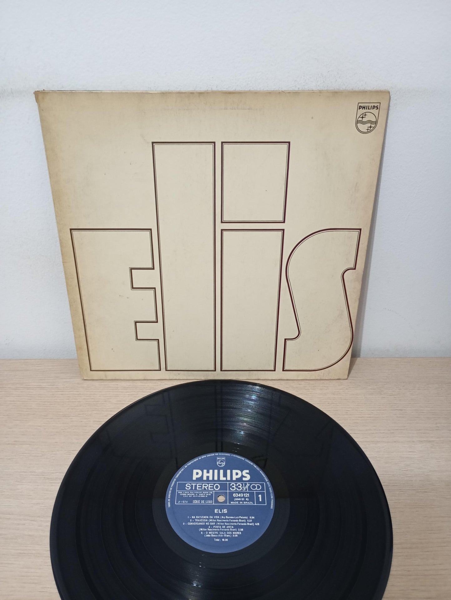 Disco Vinil 1974 Elis Regina Capa Dupla A