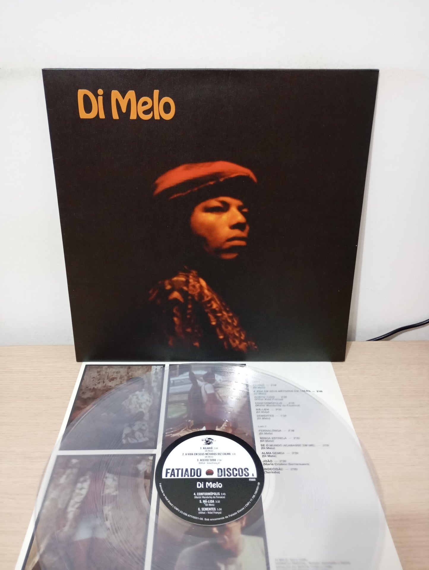 Lp Vinil Di Melo 1975 / 2021 Com Encarte