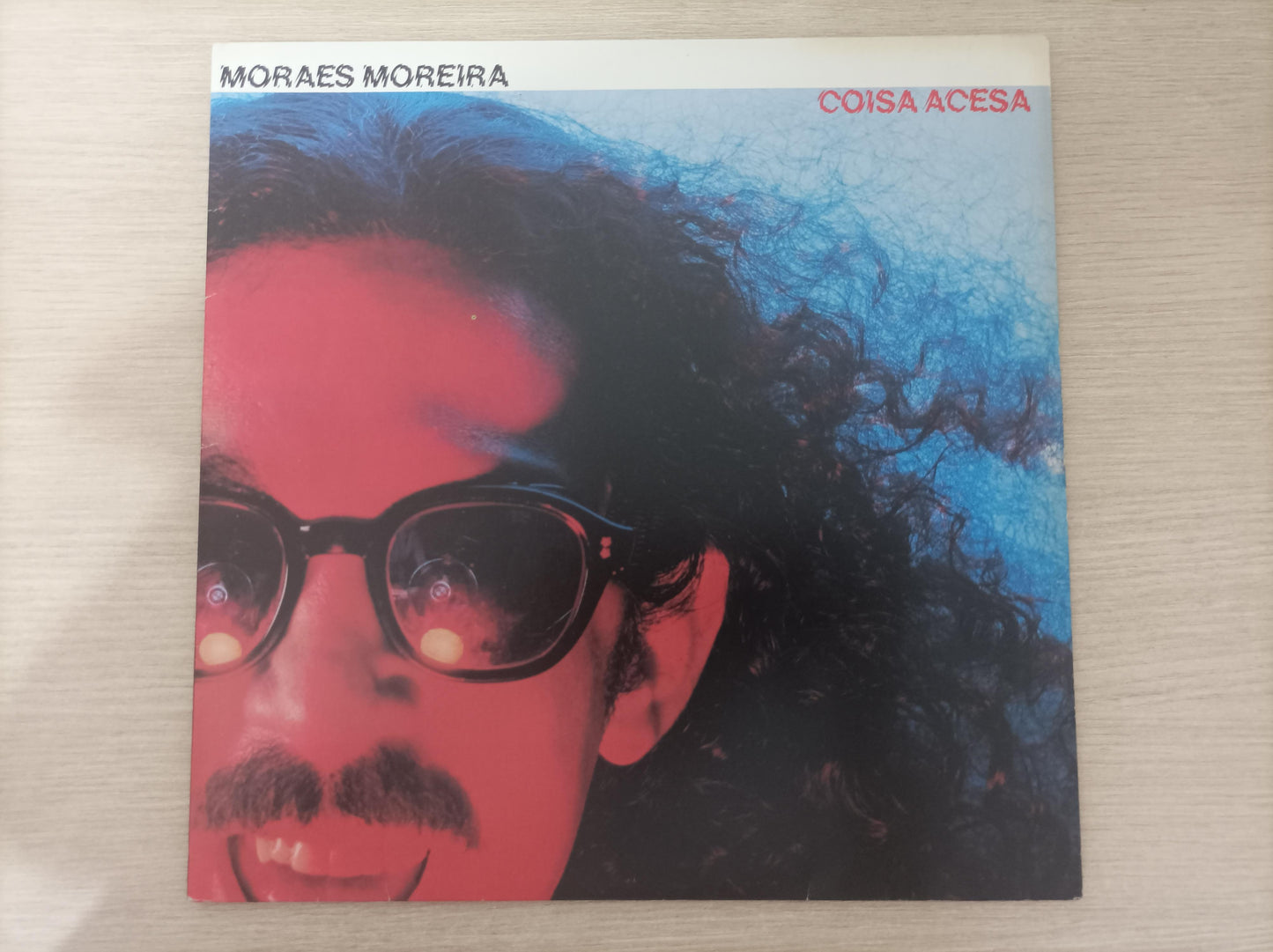 Lp Vinil Moraes Moreira Coisa Acesa Capa Dupla Com Encarte