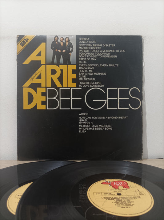 Lp Vinil Bee Gees A arte de Duplo