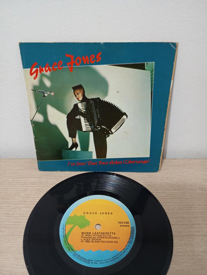 Compacto Vinil Grace Jones I've Seen That Warm Leatherette