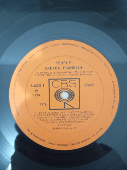 Lp Vinil Aretha Franklin People