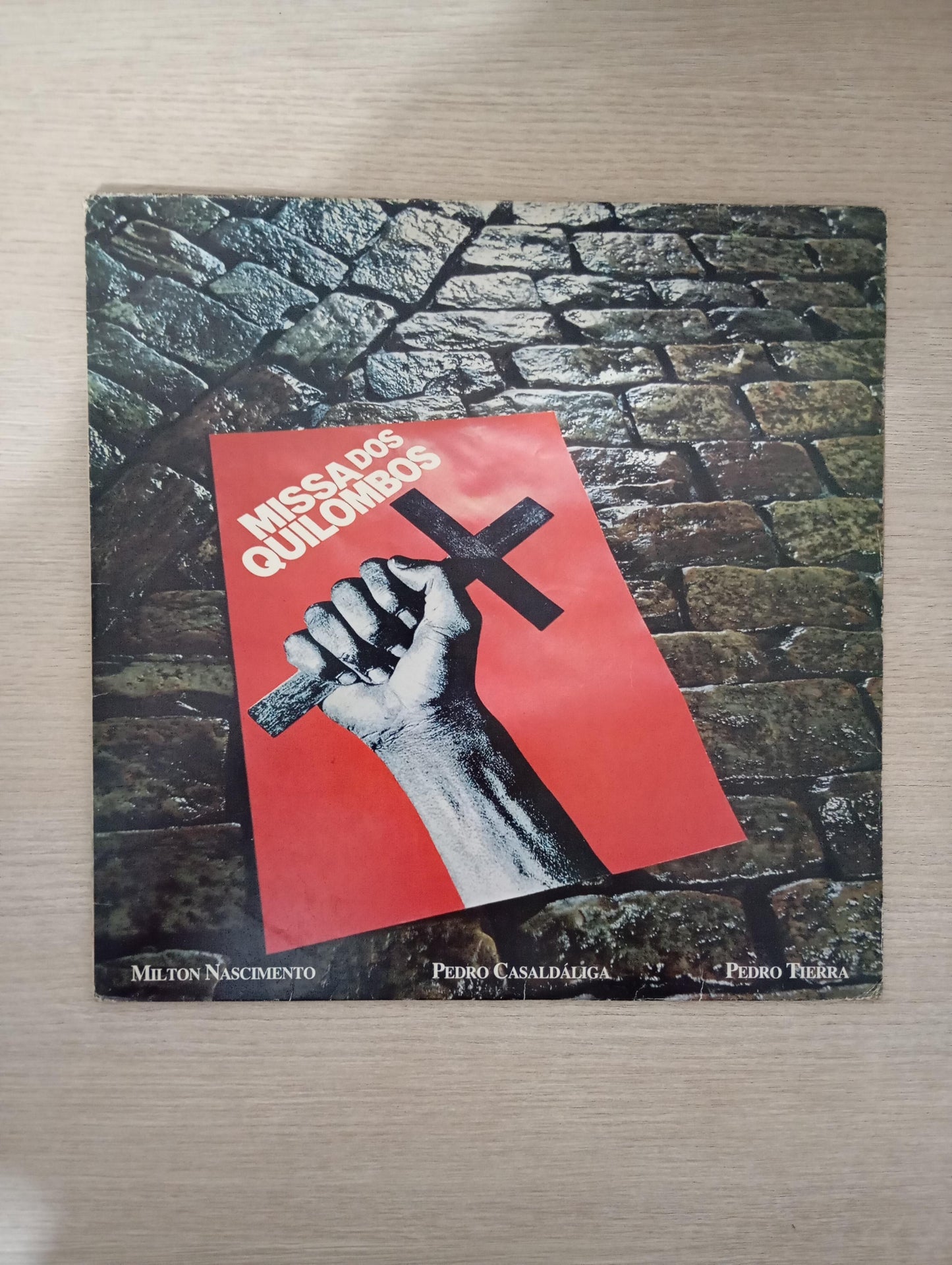 Lp Vinil Milton Nascimento Missa Dos Quilombos Com Encarte