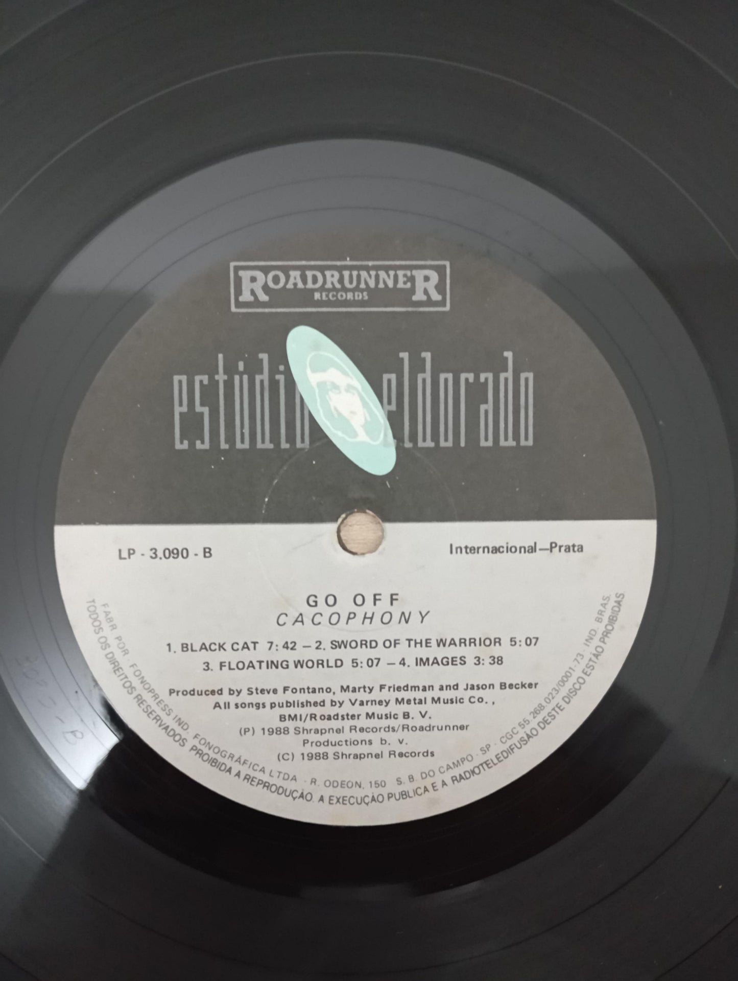 Lp Vinil Marty Friedman & Jason Becker Cacophony Go Off!