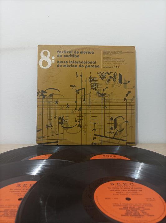 Disco Vinil De Curitiba 8º Festival de Música Quádruplo A
