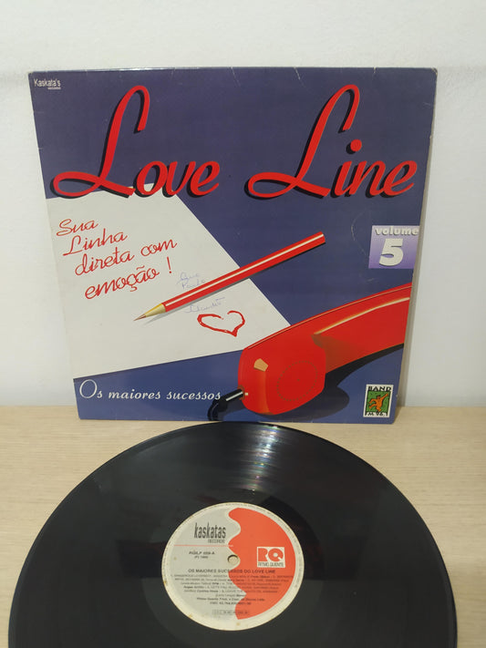 Lp Vinil Love Line Volume 5 Band FM