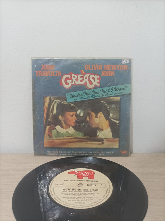 Compacto Vinil John Travolta You're the one that I want