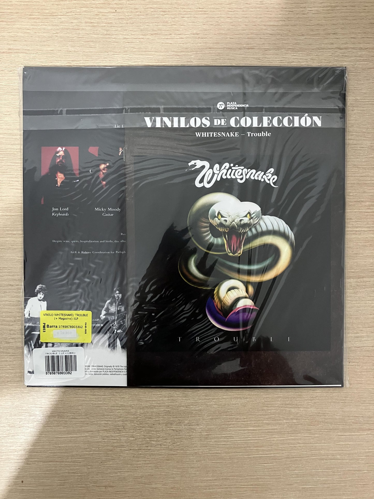 Lp Vinil Whitesnake Trouble - Lacrado Importado