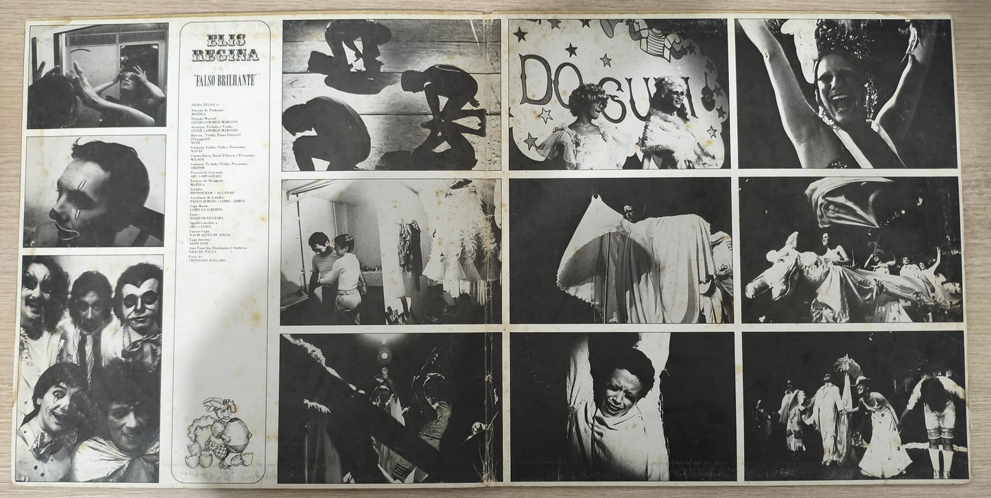 Lp Vinil Elis Regina Falso Brilhante Capa Dupla