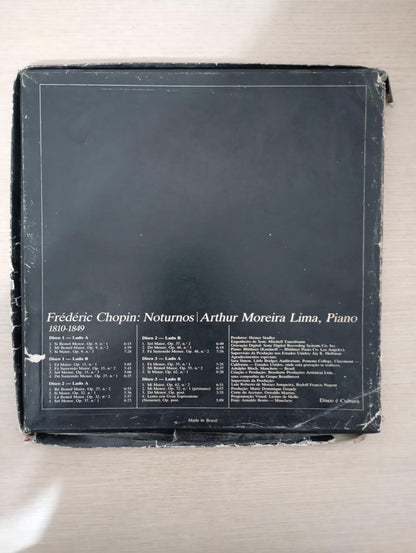 Lp Vinil Box Arthur Moreira Lima Chopin: 21 Noturnos, Leia