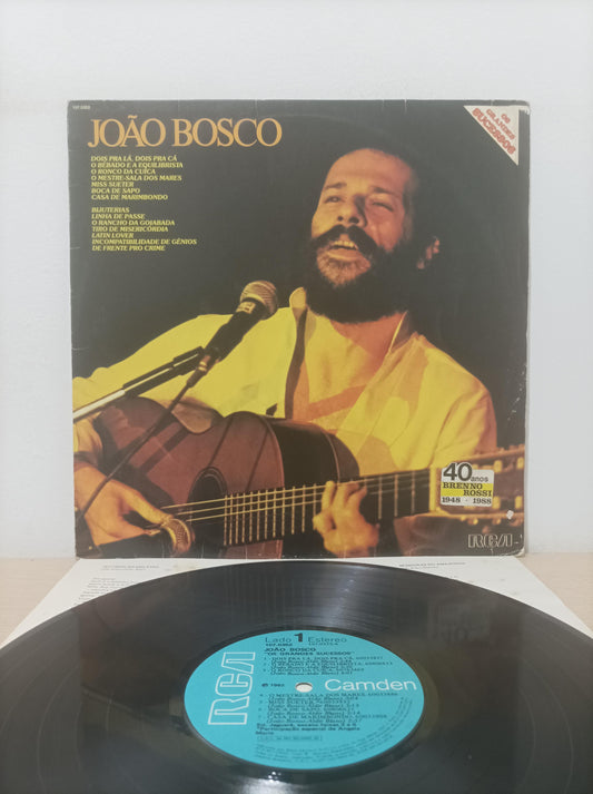Lp Vinil João Bosco Os Grandes Sucessos Com Encarte