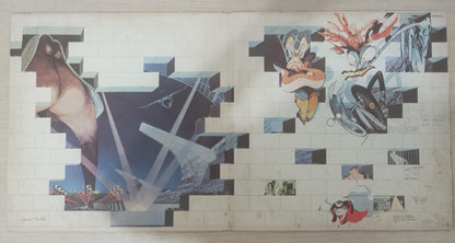 Lp Vinil Pink Floyd The Wall Duplo Com Encartes