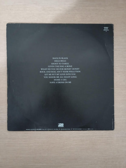 Lp Vinil AC/DC Back In Black