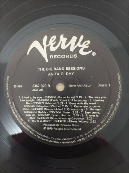 Lp Vinil Anita O'Day The Big Band Sessions Duplo