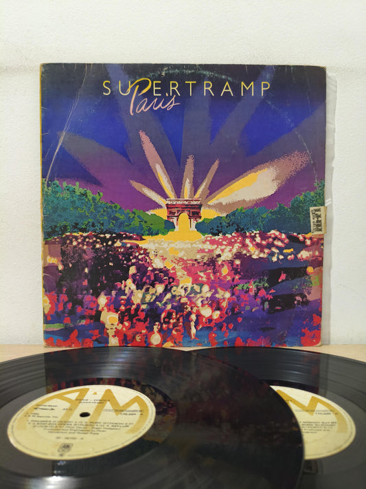 Lp Vinil Supertramp Paris Duplo