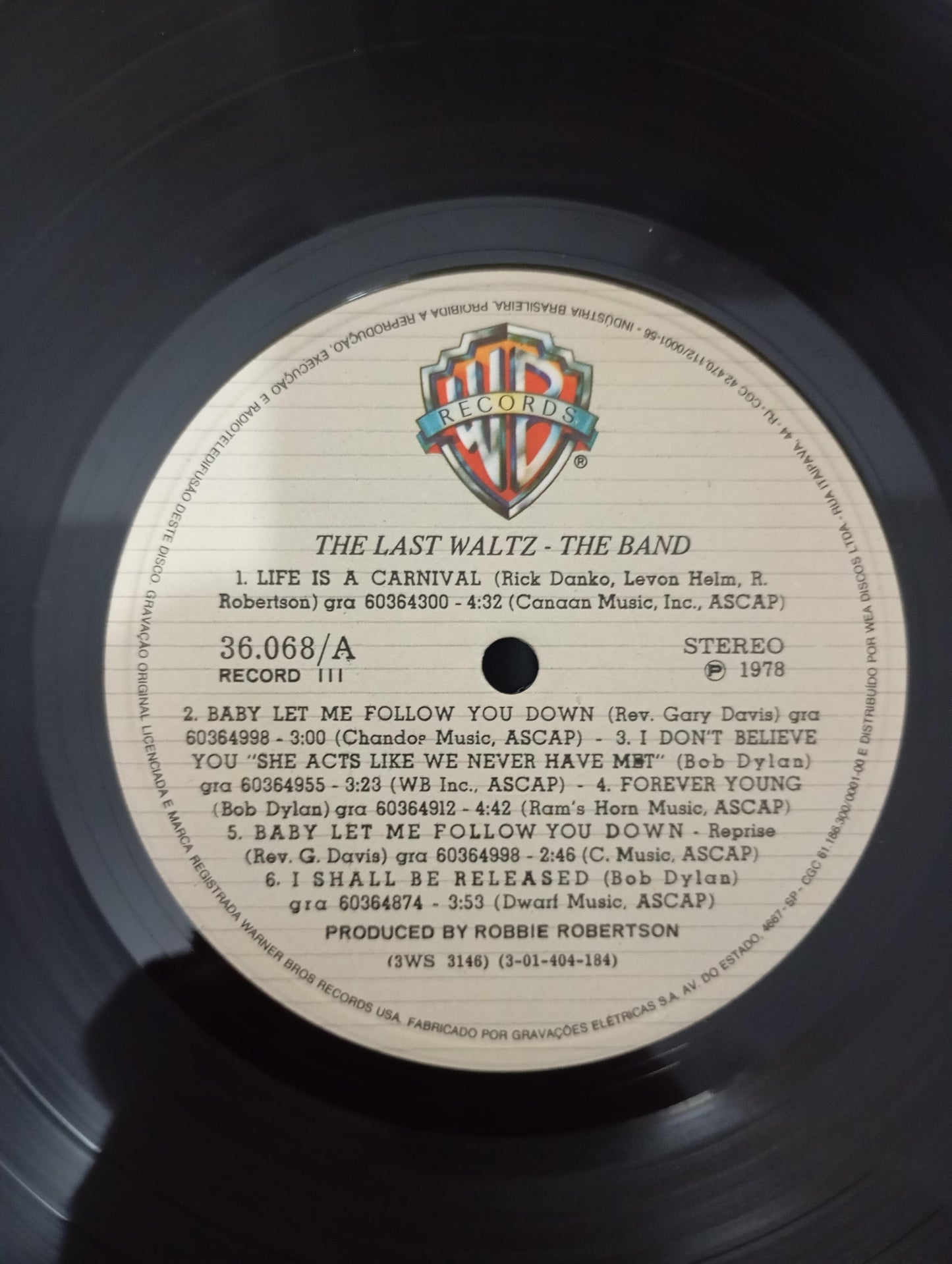 Lp Vinil The Band The Last Waltz Triplo Com Encartes